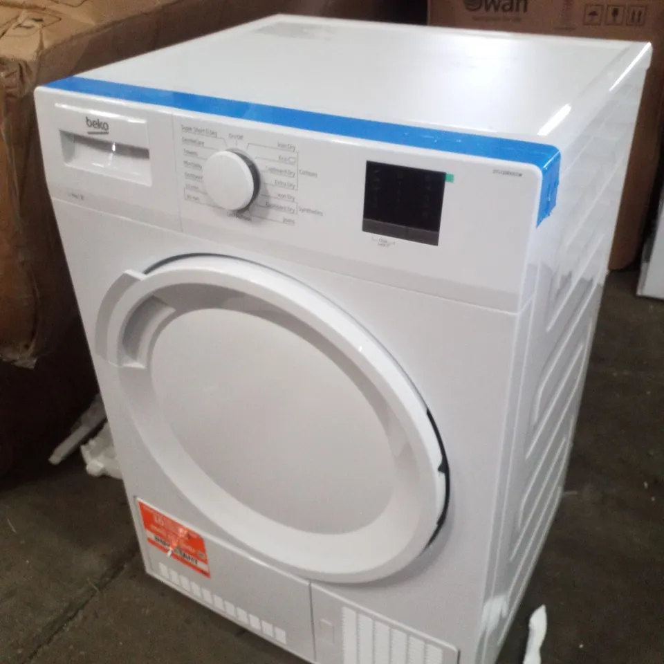 BEKO DTLCE80051W FREESTANDING CONDENSER TUMBLE DRYER WHITE