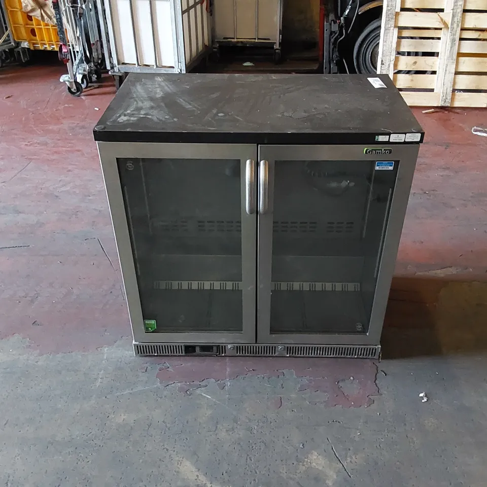 GAMKO MG2/250GCS DOUBLE DOOR BOTTLE COOLER