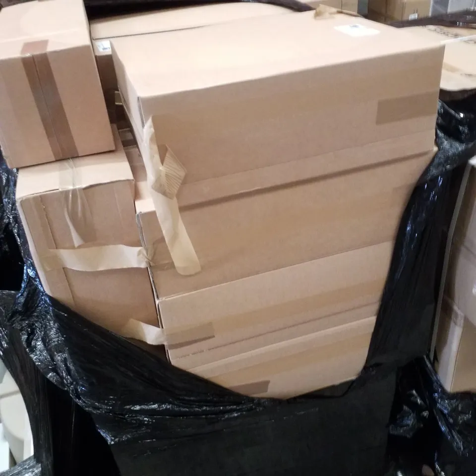 PALLET CONTAINING ASSORTED BOXED BATHROOM FURNITURE 