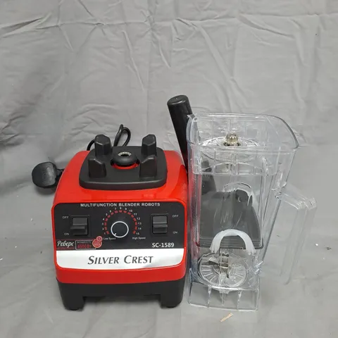 SILVER CREST KITCHEN BLENDER SC-1589 WITH CLEAR PITCHER