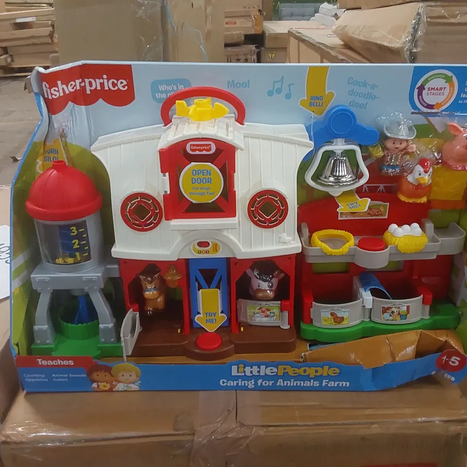 BOXED FISHER-PRICE LITTLE PEOPLE CARING FOR ANIMALS