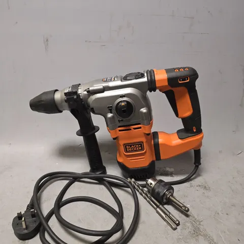 BLACK+DECKER BEHS03K-QS HAMMER DRILL SDS+ 1250W