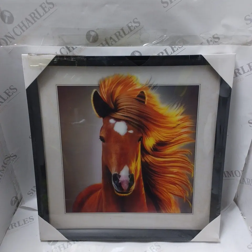 SEALED UNBRANDED 3D LENTICULAR PRETTY HORSE
