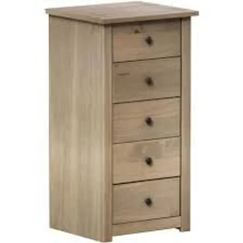 PANAMA 5 DRAWER CHEST – BOXED 
