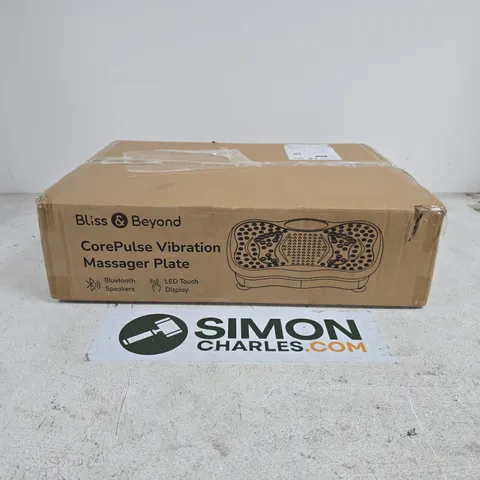 BOXED BLISS & BEYOND COREPULSE VIBRATION MASSAGER PLATE