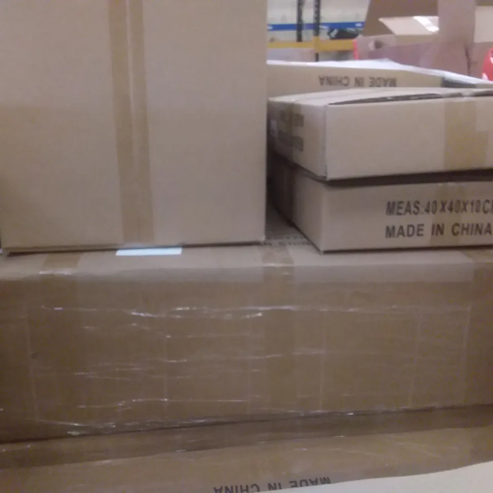 PALLET OF ASSORTED ITEMS INCLUDING LOKIPA PINK CHRISTMAS WREATH 20", LOKIPA SNOW FLOCKED PINK CHRISTMAS TREE