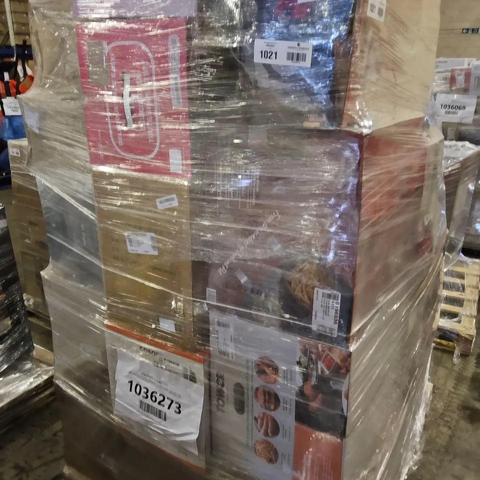 PALLET OF APPROXIMATELY 42 UNPROCESSED RAW RETURN HOUSEHOLD AND ELECTRICAL GOODS TO INCLUDE;