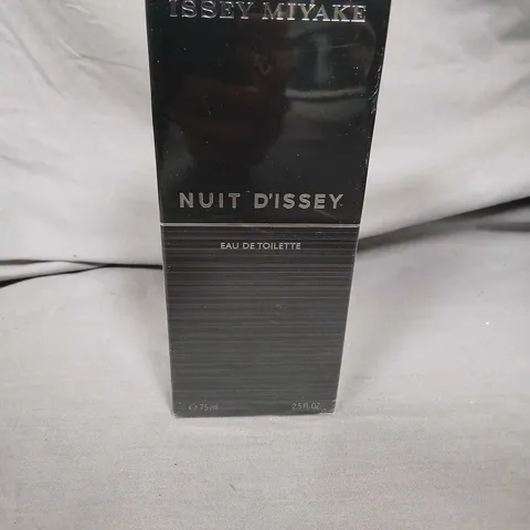 BOXED AND SEALED ISSEY MIYAKE NUIT D'ISSEY EAU DE TOILETTE 75ML