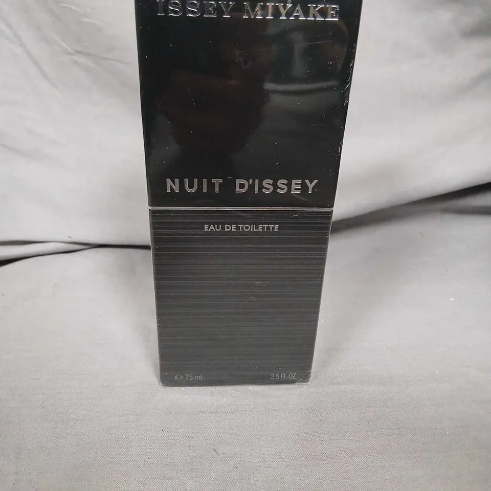 BOXED AND SEALED ISSEY MIYAKE NUIT D'ISSEY EAU DE TOILETTE 75ML