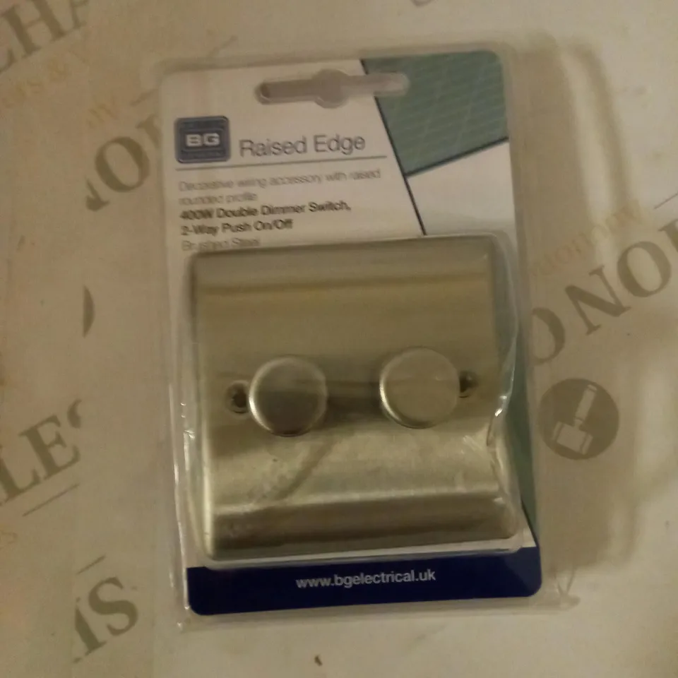 BG ELECTRICAL DOUBLE DIMMER INTELLIGENT LIGHT SWITCH