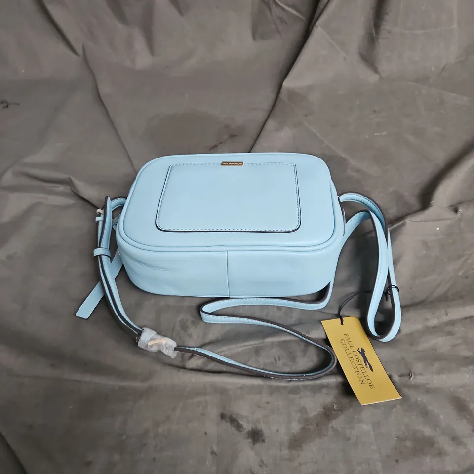 PAUL COSTELLOE DRESSAGE CROSSBODY BAG IN LIGHT BLUE ONE SIZE