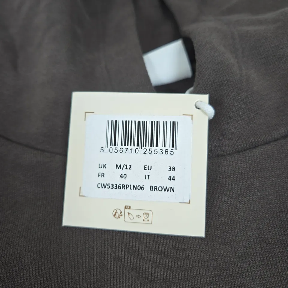 CHELSEA PEERS BROWN HOODIES UK MEDIUM/12 TAGGED