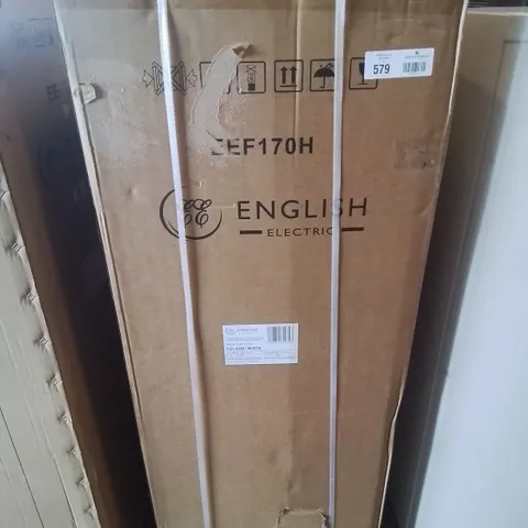 BRAND NEW ENGLISH ELECTRIC TALL FREEZER WHITE EEF170H