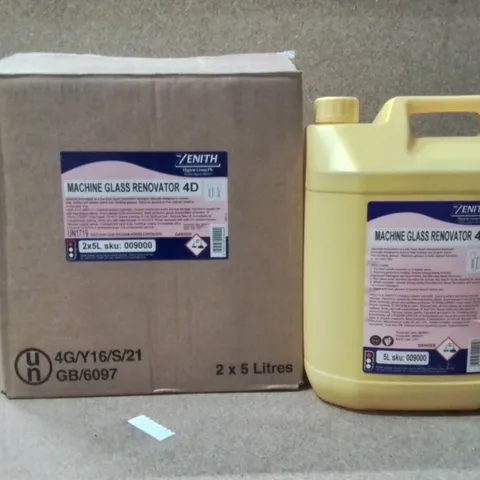 BOXED MACHINE GLASS RENOVATOR 4D CLEANER X2 5L