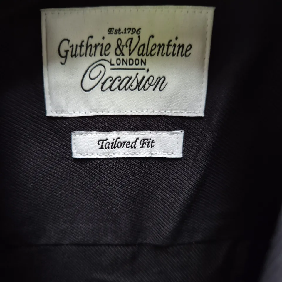 GUTHRIE & VALENTINE LONDON OCCASION TAILORED FIT SHIRT – SIZE 17
