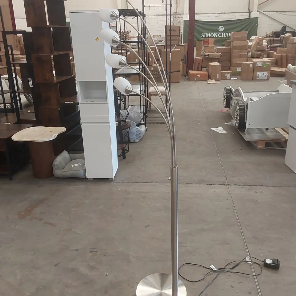DESIGNER 5-LIGHT FLOOR LAMP