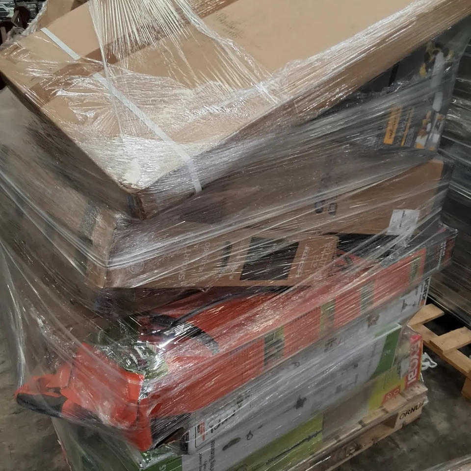 PALLET OF APPROXIMATELY 24 UNPROCESSED RAW RETURN HOUSEHOLD AND ELECTRICAL GOODS TO INCLUDE;