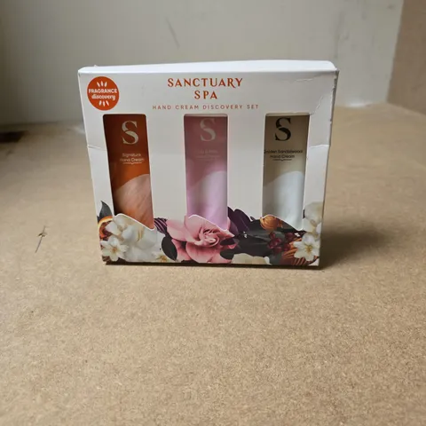 SANCTUARY SPA HAND CREAM DISCOVERY SET (3 X HAND CREAMS)