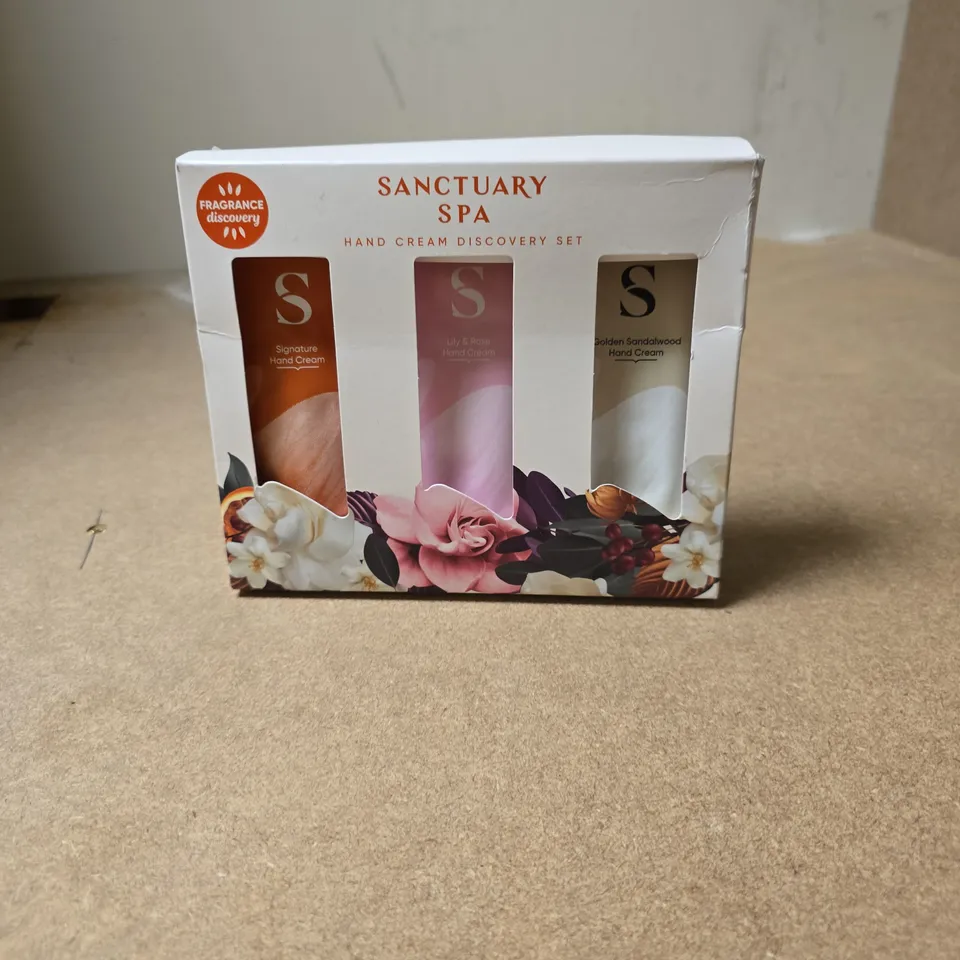 SANCTUARY SPA HAND CREAM DISCOVERY SET (3 X HAND CREAMS)