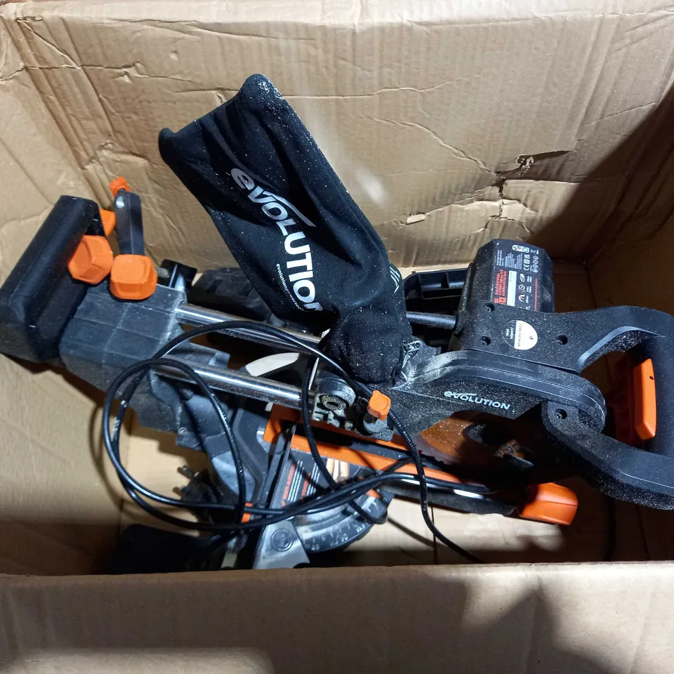 EVOLUTION POWER TOOLS R185SMS+ COMPOUND SAW