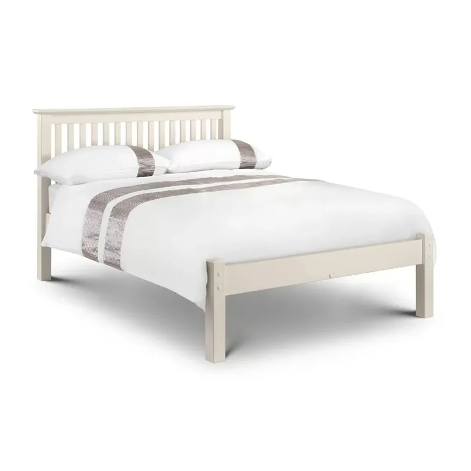 BOXED SCOGGINS BED FRAME WHITE 120CM (2 BOXS)