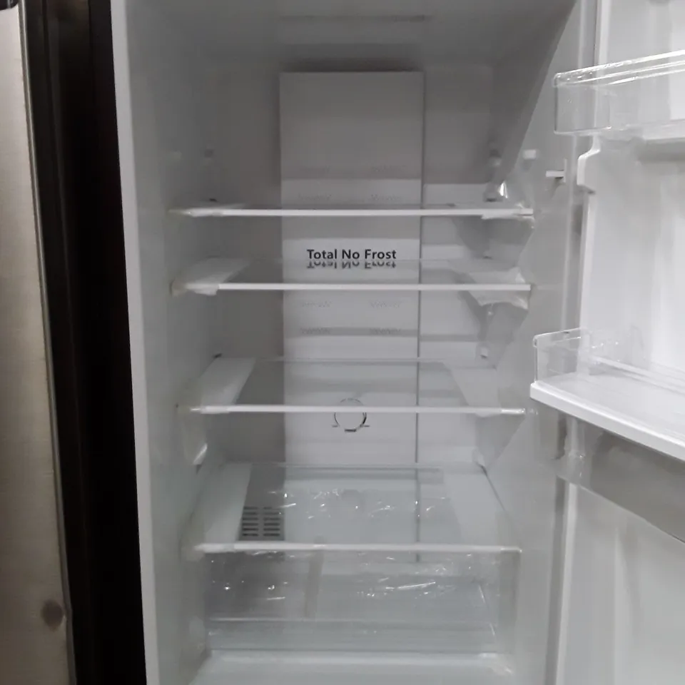 FRIDGEMASTER TALL STANDING FRIDGE FREEZER IN BLACK MC55251DEB - UNPROCESSED RAW RETURN 