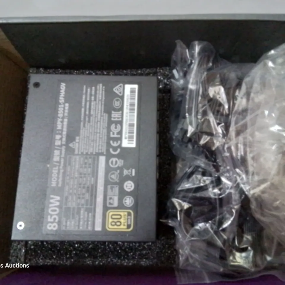 BOXED COOLER MASTER V850 SFX 80 PLUS GOLD POWER SUPPLY UNIT