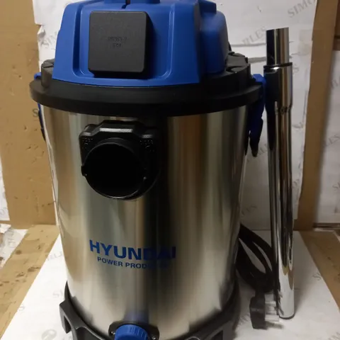 HYUNDAI WET AND DRY VACUUM CLEANER 30L 1400W INDUSTRIAL VACUUM CLEANER