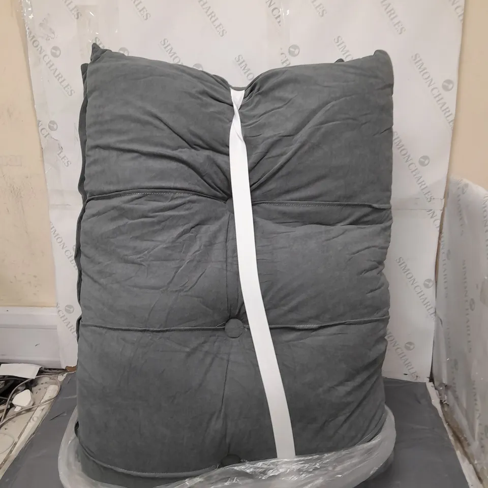 LARGE CHARCOAL GARDEN SOFA CUSHION 