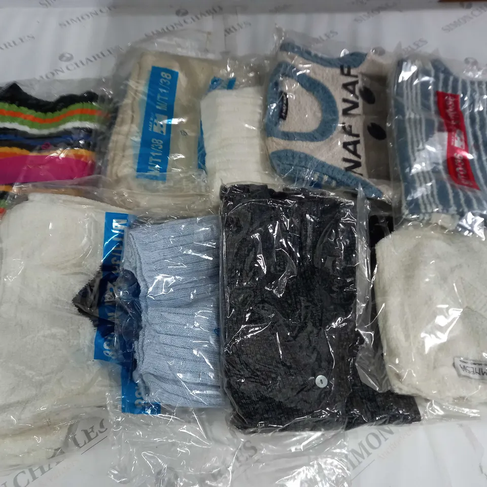 LOT OF 10 ASSORTED BAGGED CLOTHING ITEMS - VARIOUS SIZES