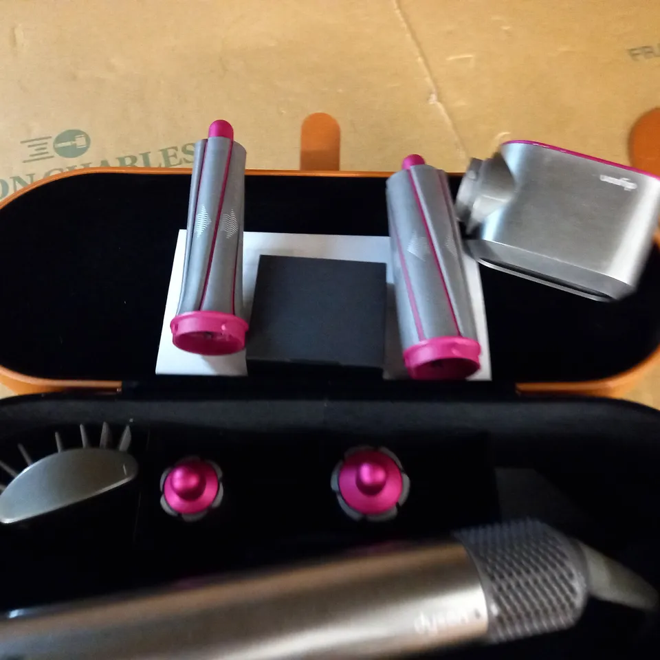 DYSON AIRWRAP IN BROWN CASE