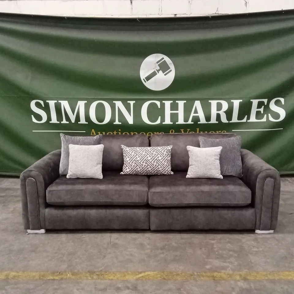 AMARA 4 SEATER SOFA - CHARCOAL RRP £1349