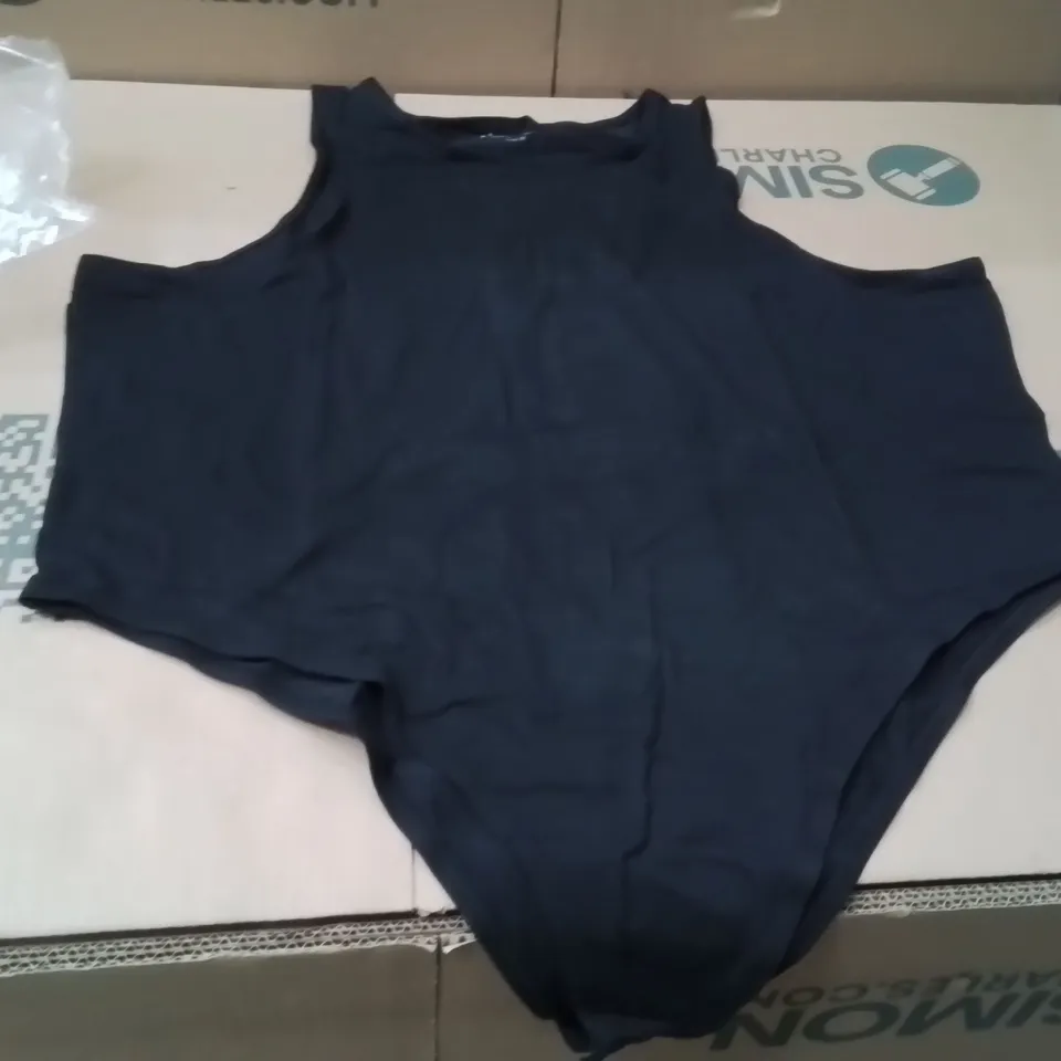 BOXED BRAND NEW APPROXIMATELY 16 SIMPLY BE RACER BODYSUIT BLACK SIZE 28