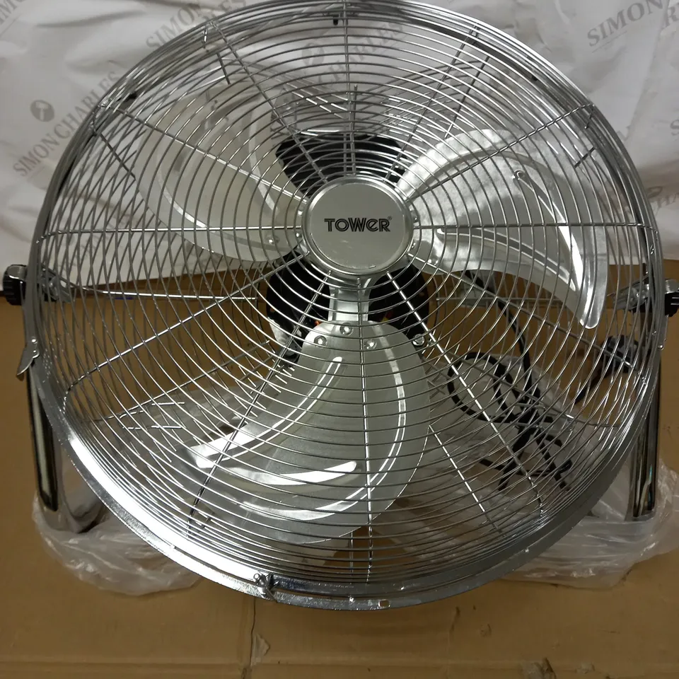 TOWER 18 INCH METAL HIGH SPEED VELOCITY FLOOR FAN