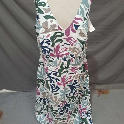 SEASALT CORNWALL SKY BEYOND DRESS IN SEA FROND CHALK SIZE 20