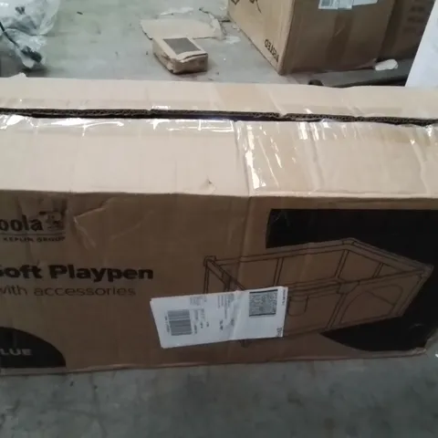 BOXED KIDOOLA SOFT PLAYPEN WITH ACCESSORIES