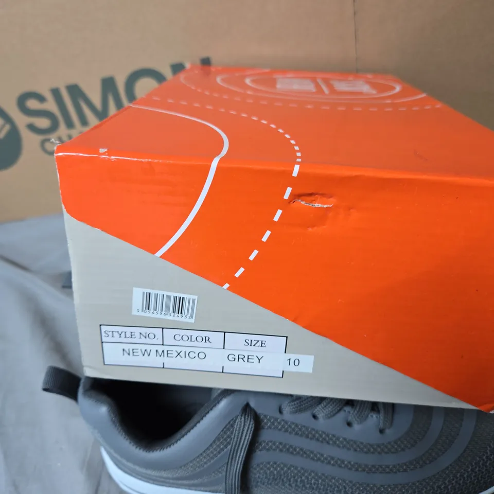 URBAN JACKS GREY RUNNING SHOES – UK 9.5 (US 10)