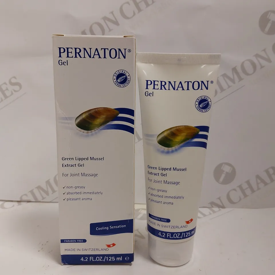 BOX OF APPROX 8 PERNATON GREEN LIPPED MUSSEL EXTRACT GEL - 8X125ML