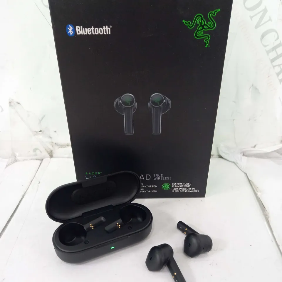 BOXED RAZER HAMMERHEAD TRUE WIRELESS EARPHONES 