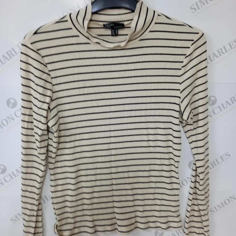 NOBODYS CHILD STRIPED LONG SLEEVE JUMPER - UK 10