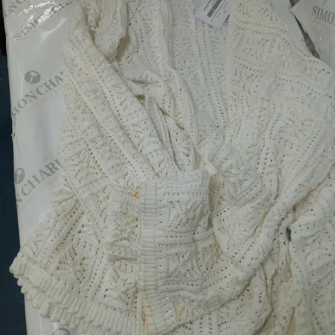 MONSOON CROCHET STITCH KIMONO CARDI