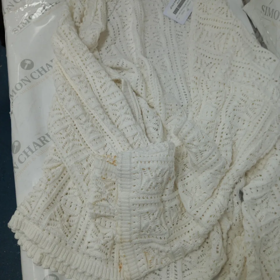 MONSOON CROCHET STITCH KIMONO CARDI