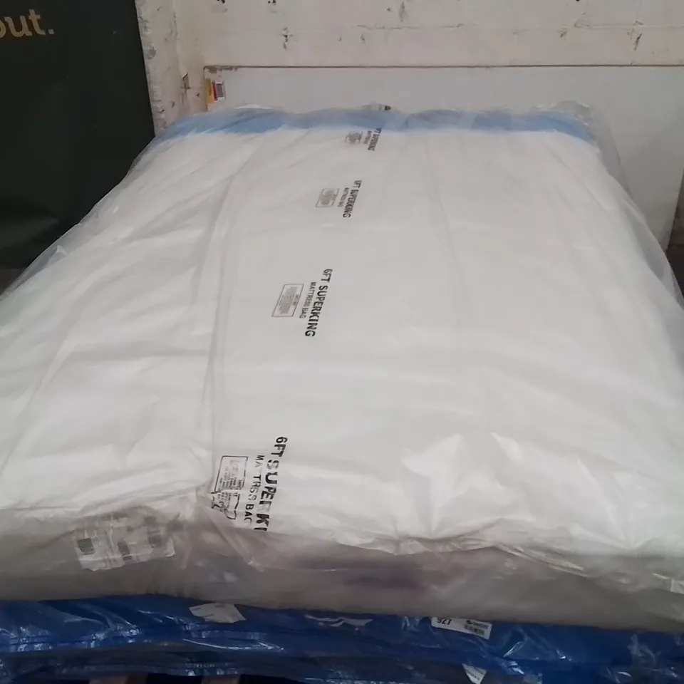 QUALITY BAGGED DESIGNER KING SIZE 150cm AIRSPRUNG LUXURY QUILTED MEDIUM MATTRESS RRP £259