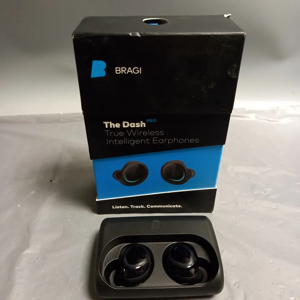BOXED BRAGI THE DASH PRO WIRELESS EARPHONES 