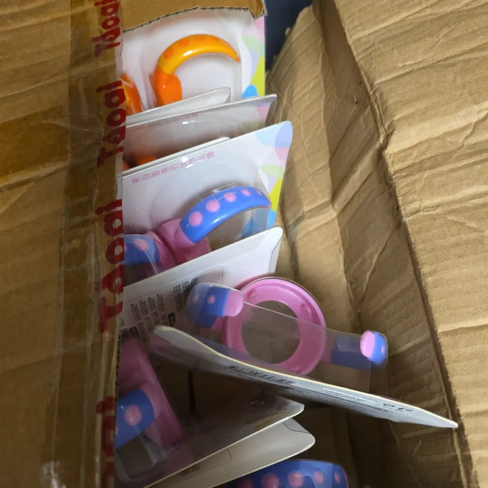 BOX OF APPROXIMATELY 12 BABY BOTTLE HOLDERS 