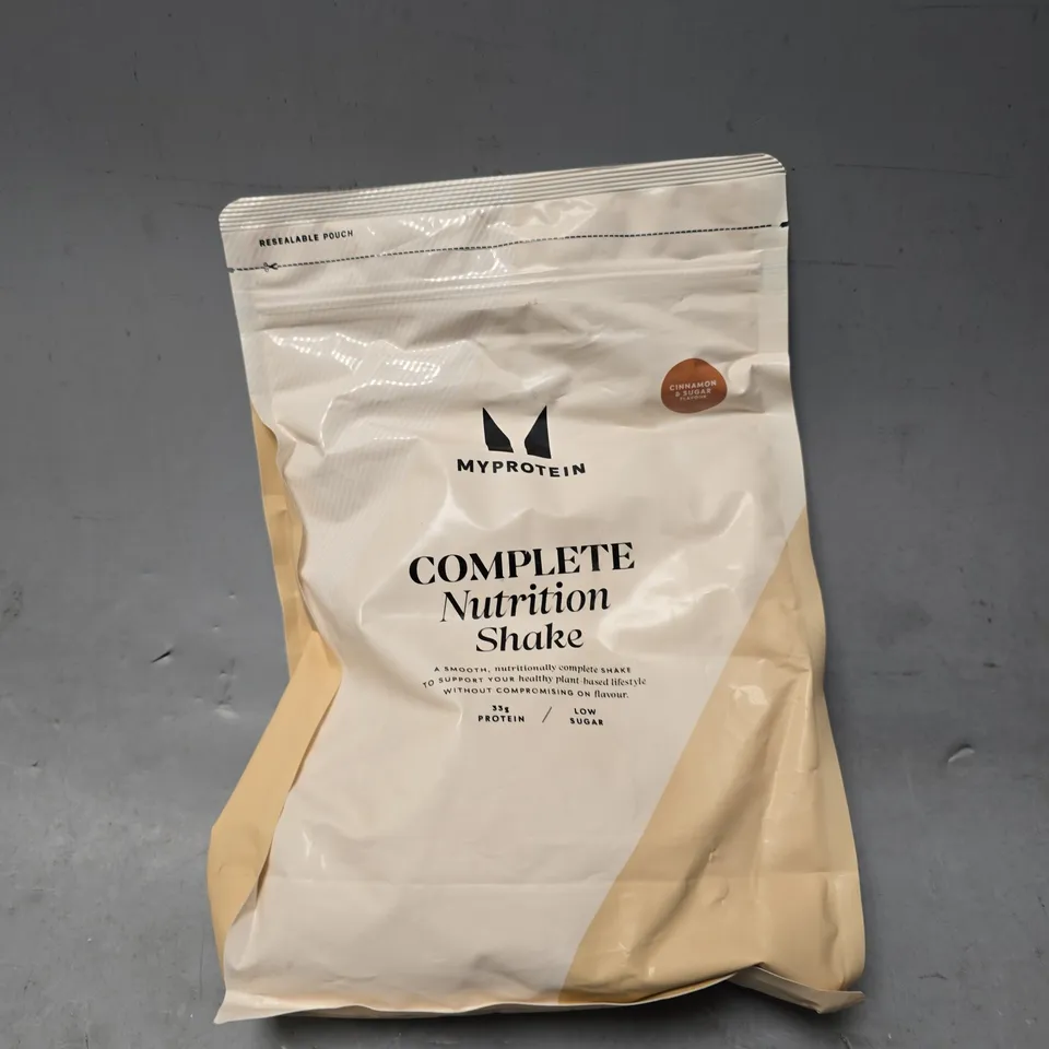 MY PROTEIN COMPLETE NUTRITION SHAKE CINNAMON & SUGAR 1.02KG