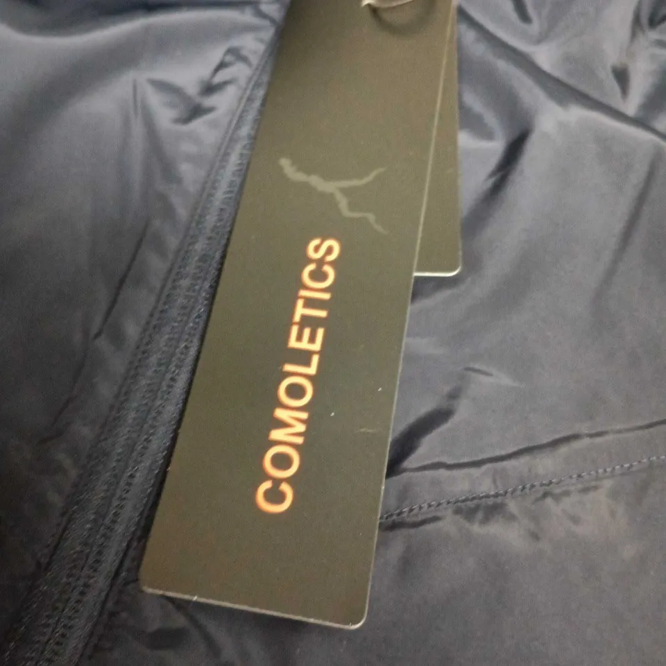 COLETICS HOODED NAVY PADDED JACKET – SIZE M