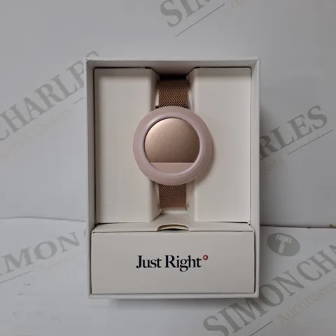 BOXED EMBR LABS WAVE 2 COOLING & WARMING WRISTBAND IN ROSE GOLD