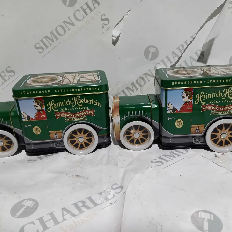 MINI VAN GINGERBREAD TINS