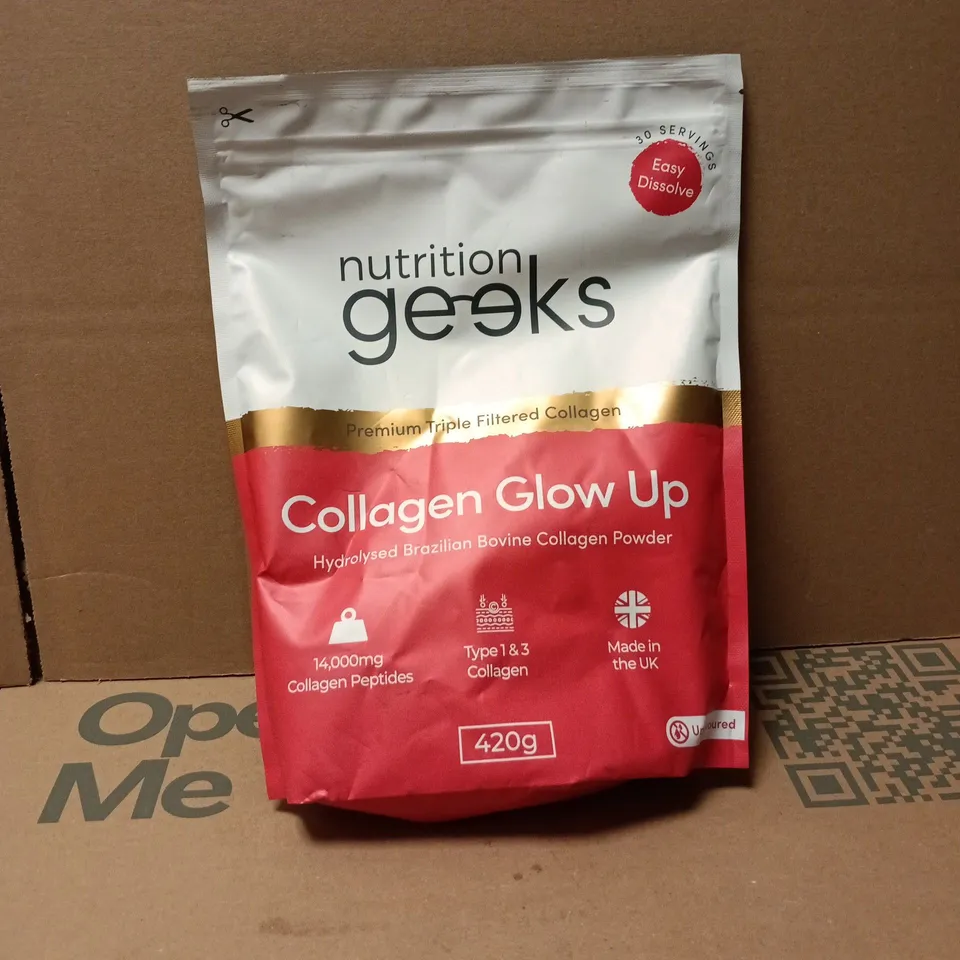 NUTRITION GEEKS COLLAGEN GLOW UP 420G 